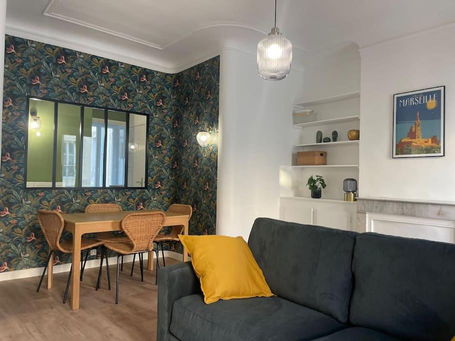 Superbe Appartement Cosy 2 Min Metro Joliette Marseille Exteriér fotografie